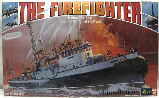 Revell 1/84 The Firefighter Harbor Fire Boat, 5200 plastic model kit
